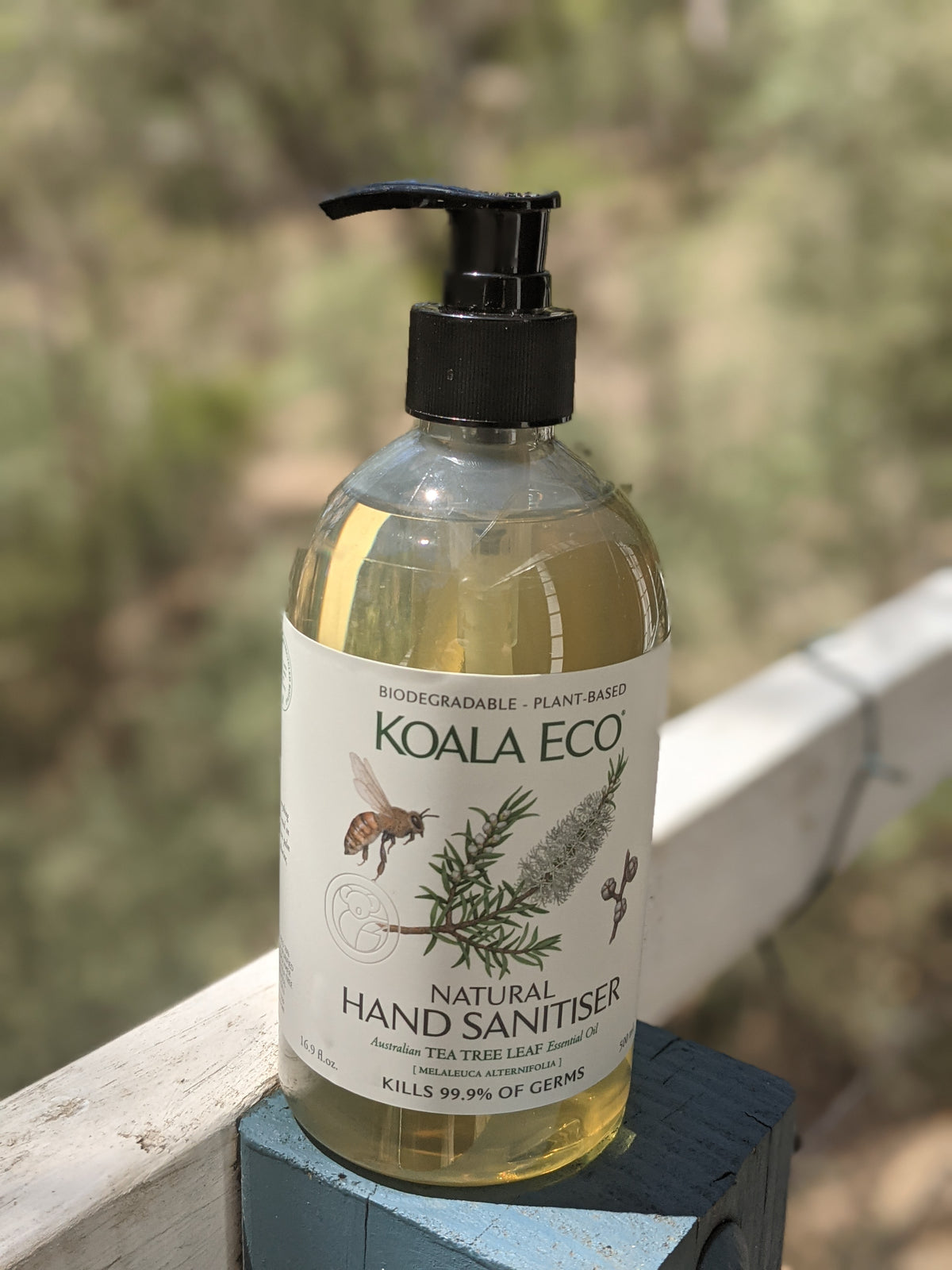 Koala Eco Natural Hand Sanitiser Tea Tree Leaf 500ml
