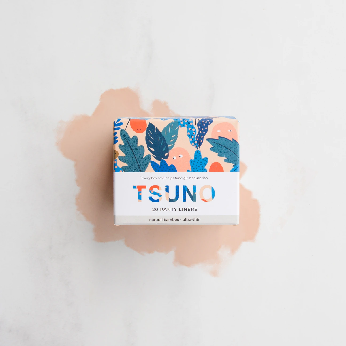 TSUNO 20 Panty Liners - Natural Bamboo - Ultra Thin