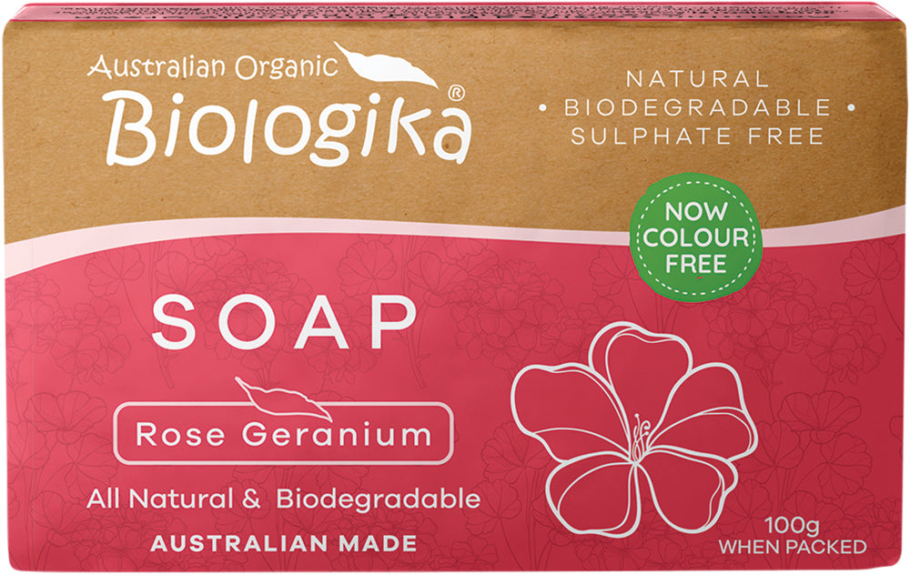 Biologika Rose Geranium Soap Bar