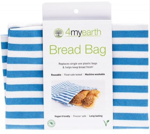 4myEarth Bread Bag Denim Stripe
