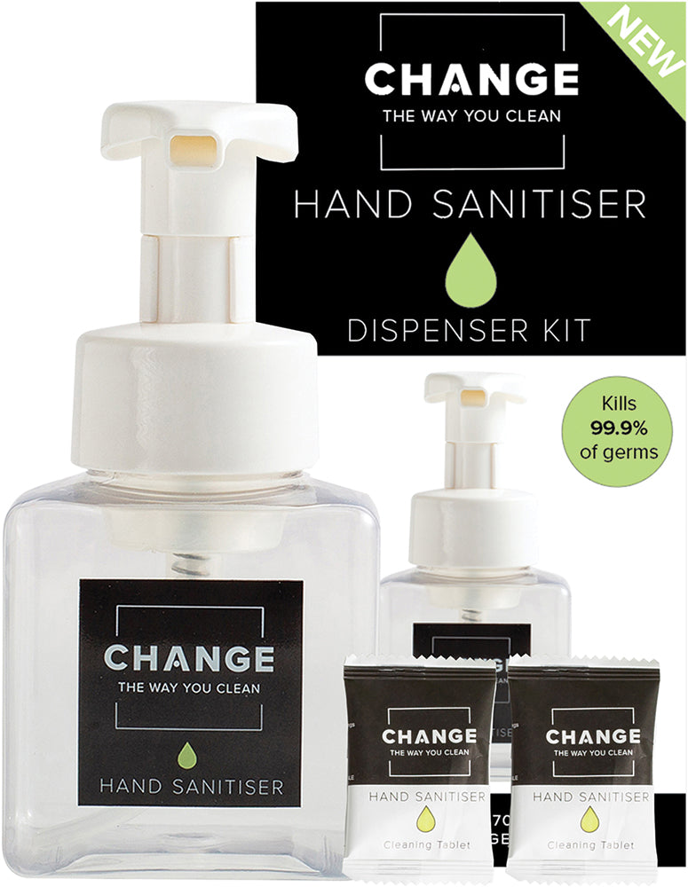 Change , Hand Sanitiser Dispenser Kit