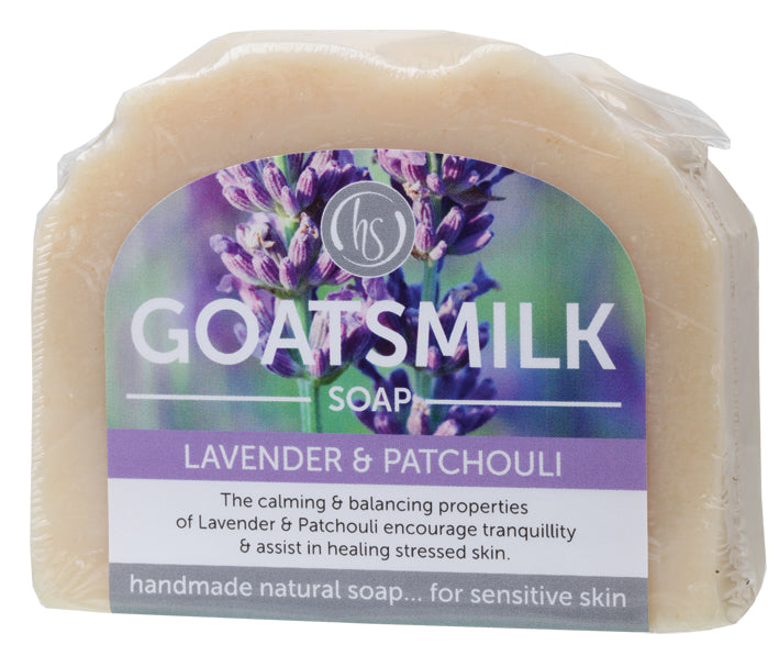 Harmony SoapWorks Goats Milk Soap, Lavender and Patchouli, 140g