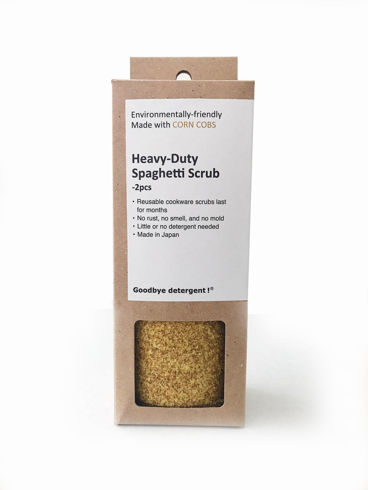 Goodby Spaghetti heavy duty scrub in box