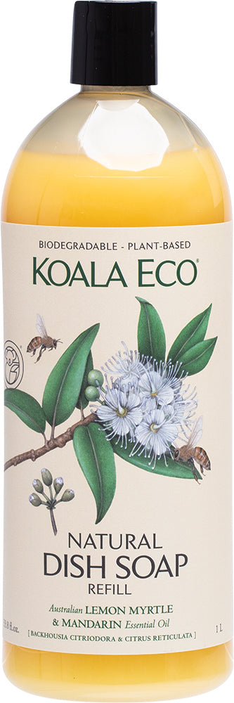 Koala Eco Dish Soap Lemon Myrtle and Mandarin - 1L Refill