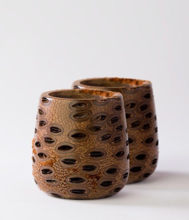 banksia tea light holder pack of two