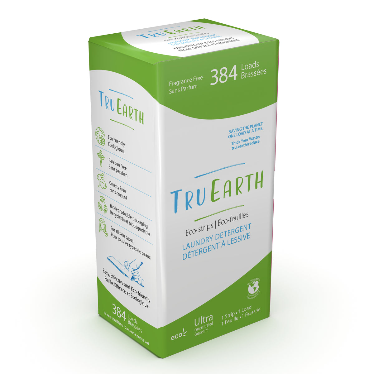tru earth laundry strips fragrance free 384 pack